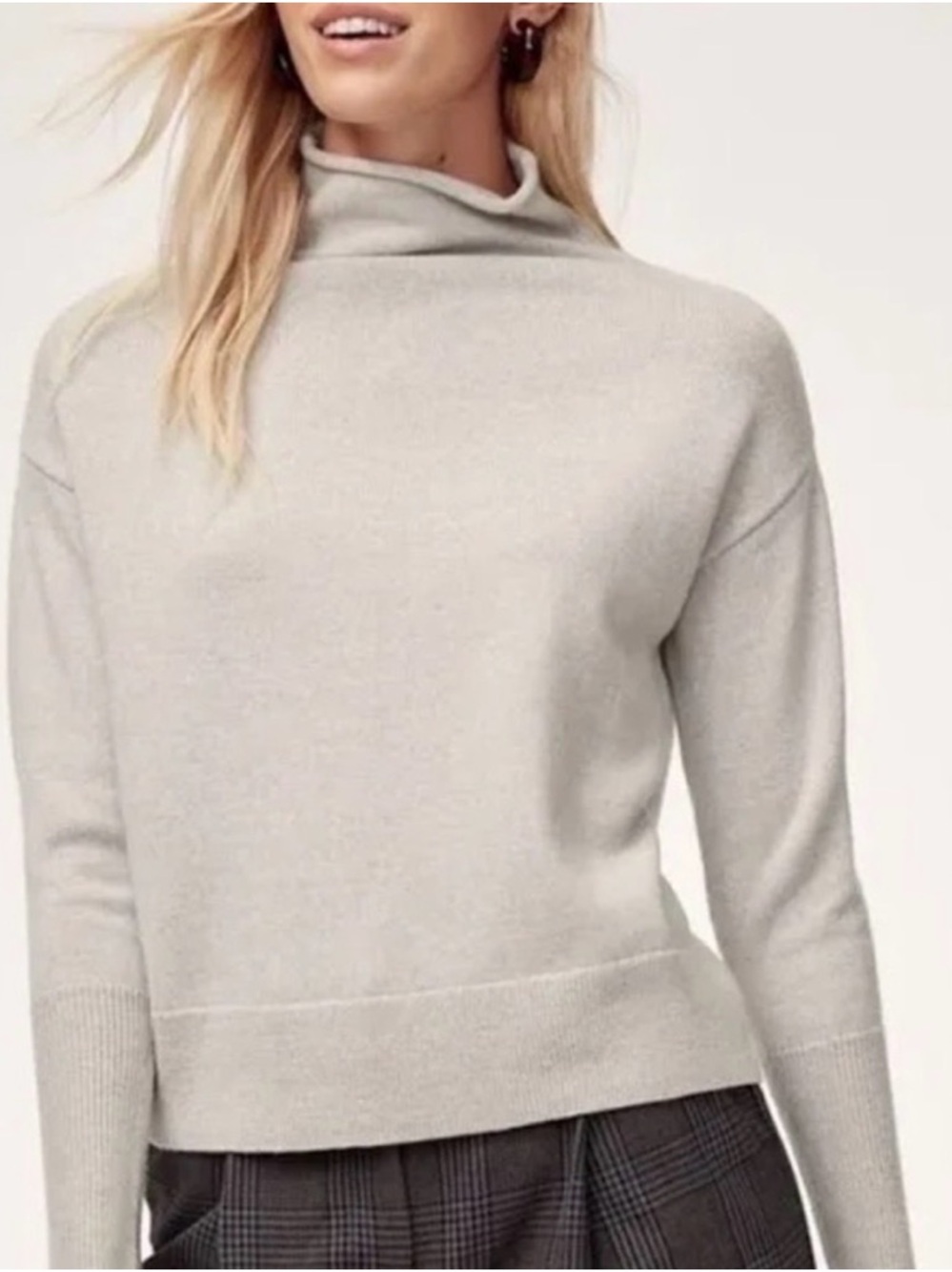 Wilfred Cyprie Wool Funnel Neck Sweater